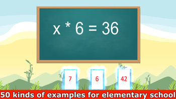 Online game - mathematics for grades 1 2 3