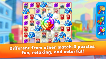 Online internet game Game Sugar Heroes: Match 3